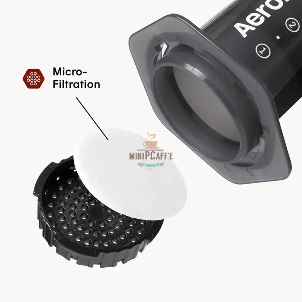 Набор для приготовления кофе AeroPress с ручной кофемолкой Eureka и весами - MiniPCaffe.com