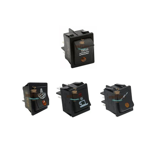 Complete Switch Set Replacement for Rancilio Silvia - MiniPCaffe.com
