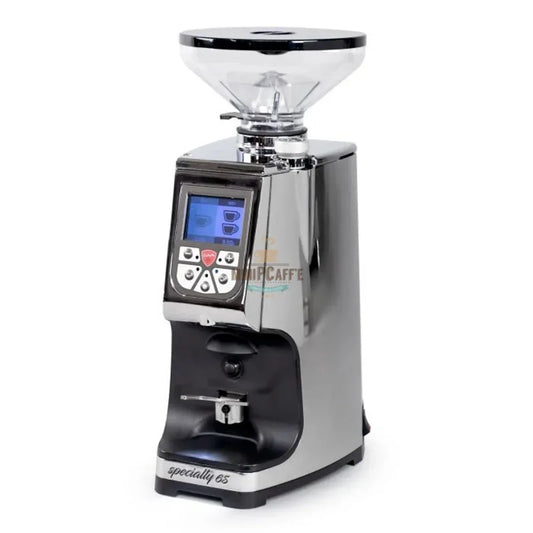 Eureka Atom Speciality 65 Chrome Coffee Grinder - MiniPCaffe.com