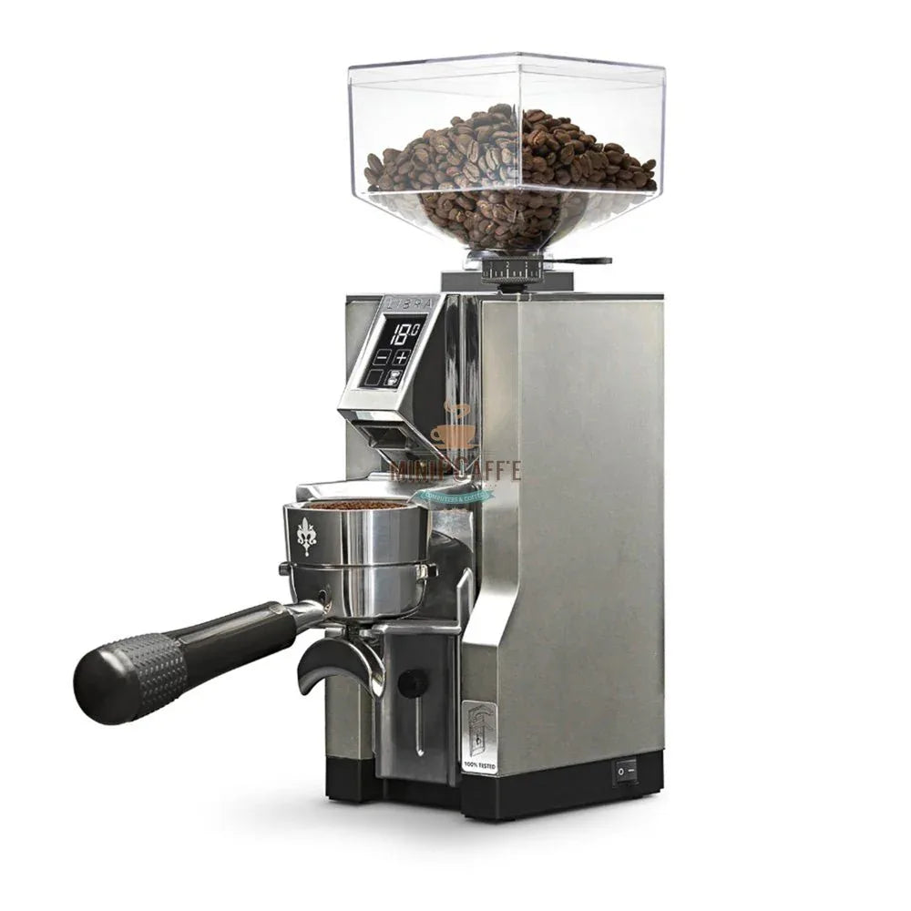 Eureka Mignon Libra Chrome Coffee Grinder - MiniPCaffe.com