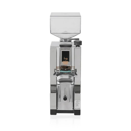 Eureka Mignon Libra Chrome Coffee Grinder - MiniPCaffe.com