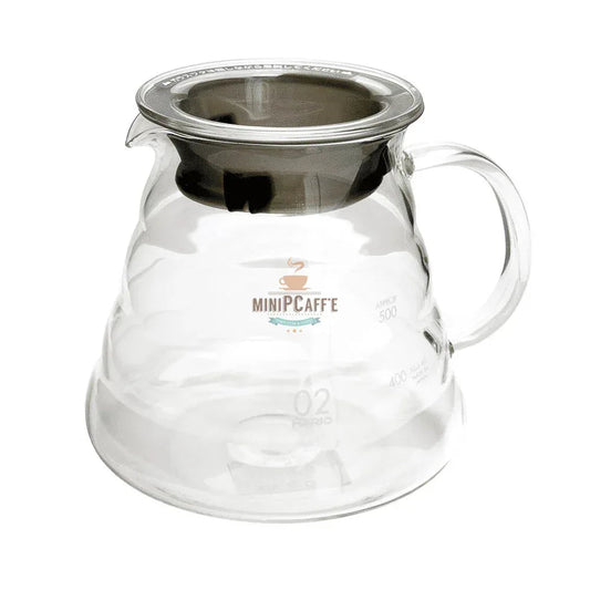 Hario V60 Pour Over Set 02 with Buono Kettle and Server White