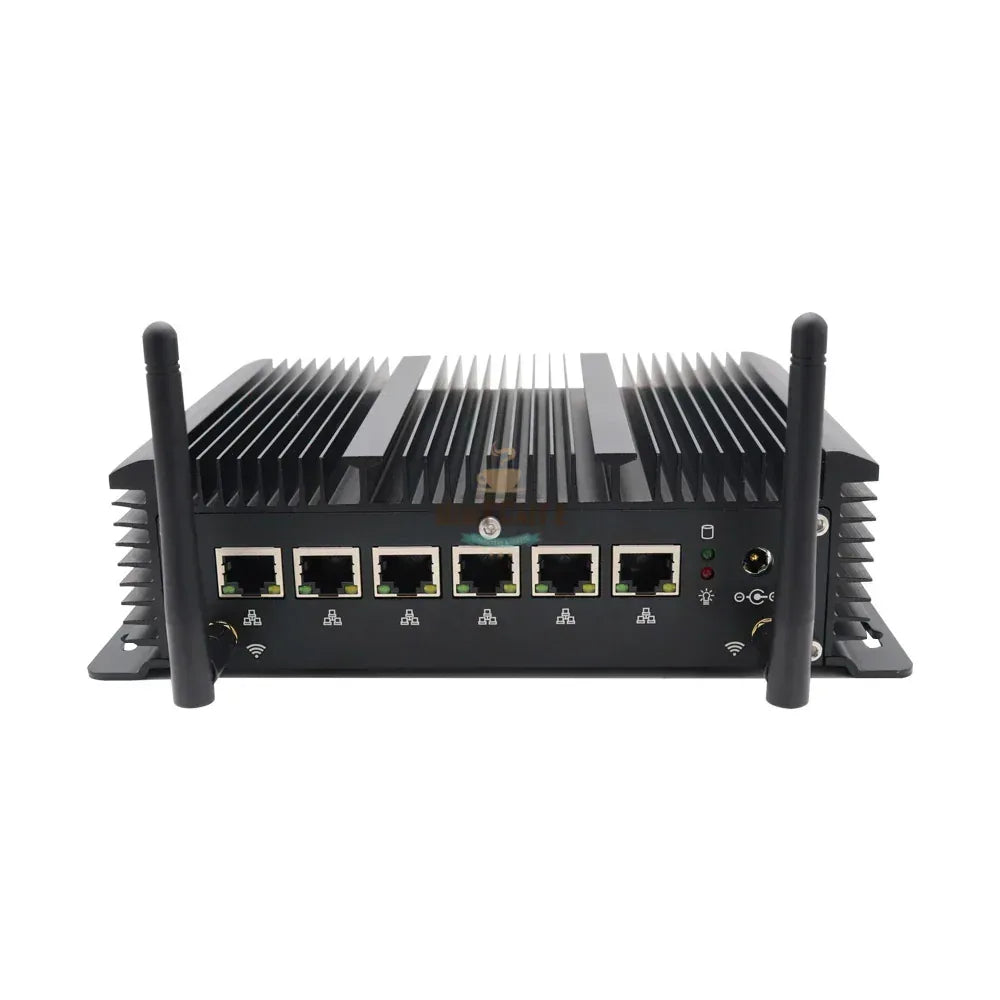 Mini PC Industrial Intel 3865U con 6 puertos LAN - MiniPCaffe.com