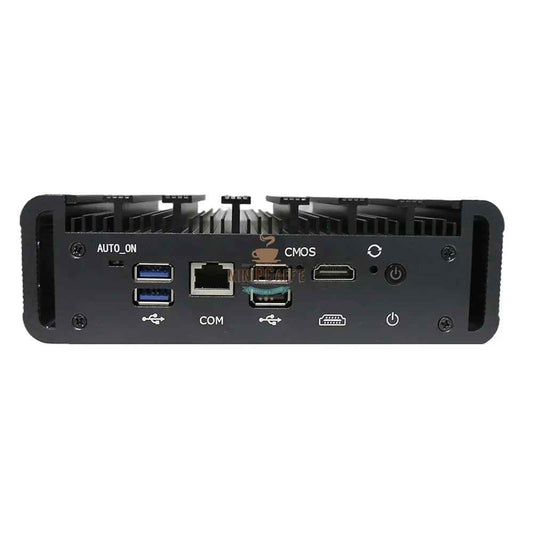 Intel Celeron J6412 Industrie-Mini-PC mit 6 LAN-Anschlüssen - MiniPCaffe.com