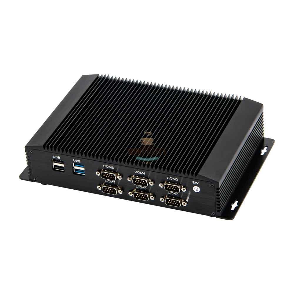 Intel i5 7200U Industrial Mini PC with 6 COM Ports - MiniPCaffe.com