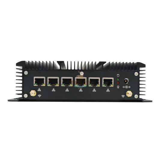 Mini PC industriel Intel i5 10210U avec 6 ports LAN - MiniPCaffe.com