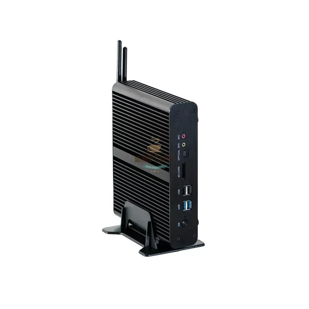 Intel i7 4500U 팬리스 미니 PC, 2 HDMI 포트 - MiniPCaffe.com