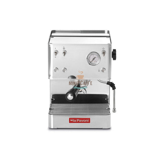 מכונת אספרסו La Pavoni Casabar מפלדת אל-חלד - MiniPCaffe.com