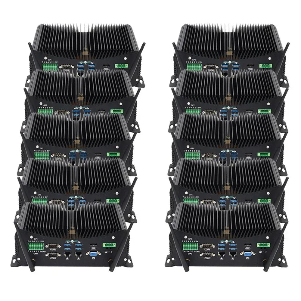 Lot of 10 Intel i7 1355U Industrial Mini PCs with 6 COM Ports and LPT - MiniPCaffe.com