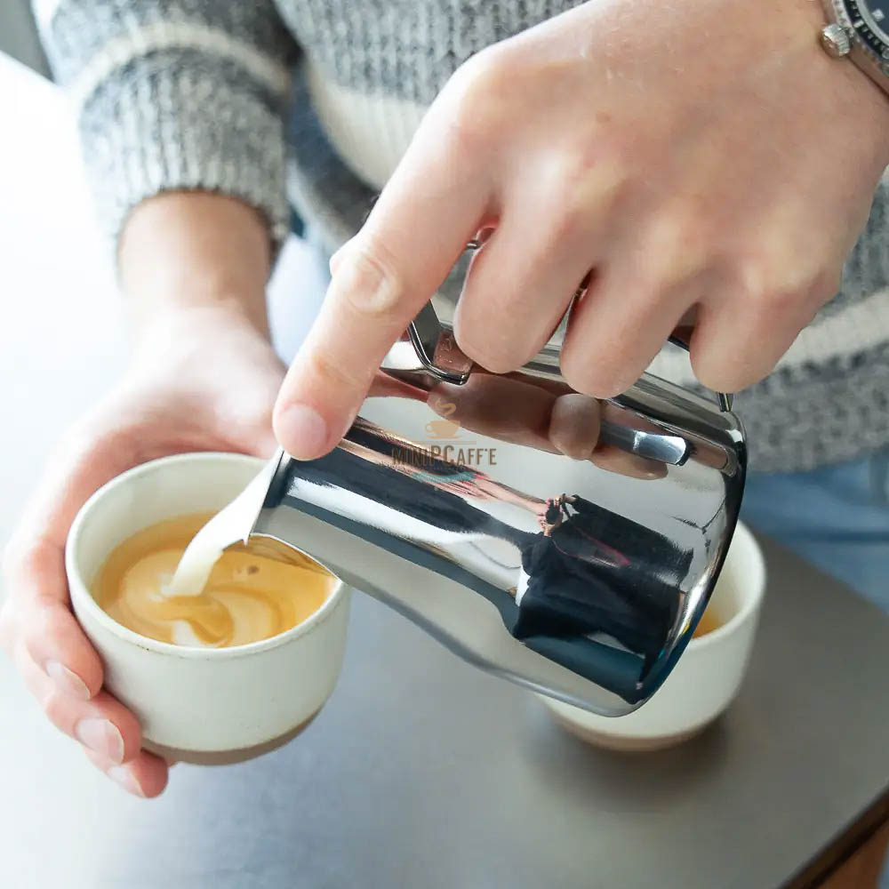 Motta Stainless Steel Europa Milk Pitcher - MiniPCaffe.com