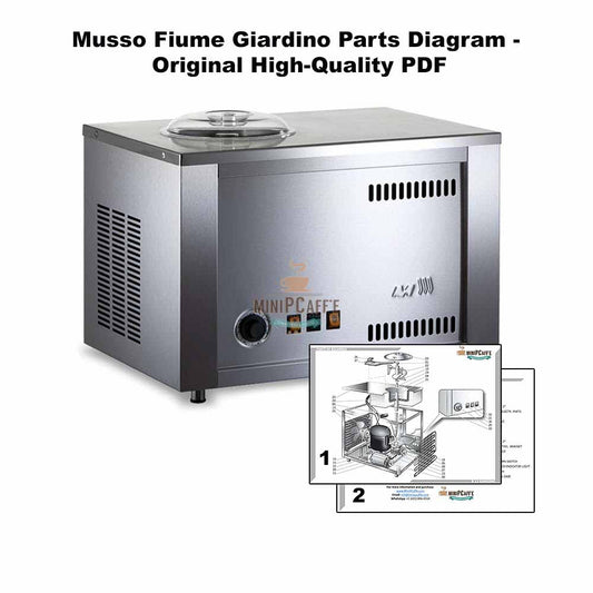 Musso Fiume Giardino Parts Diagram - Original High-Quality PDF - MiniPCaffe.com
