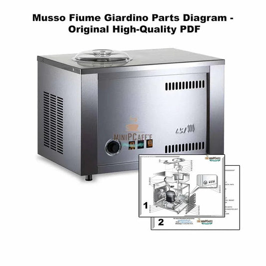 Musso Fiume Giardino Parts Diagram - Original High-Quality PDF - MiniPCaffe.com