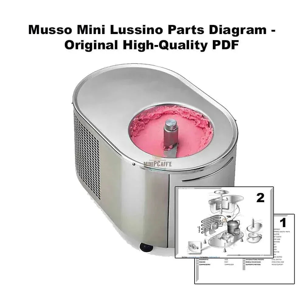 Musso Mini Lussino Parts Diagram - Original High-Quality PDF - MiniPCaffe.com