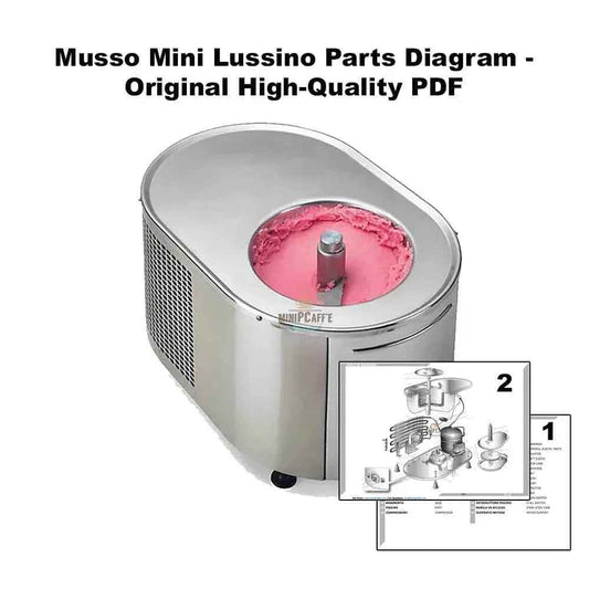 Musso Mini Lussino 部品図 - オリジナル高品質PDF - MiniPCaffe.com