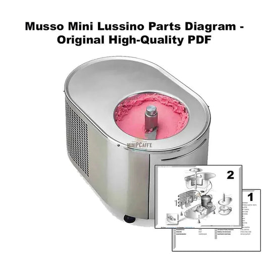 Musso Mini Lussino 零件图 - 原装高质量 PDF - MiniPCaffe.com
