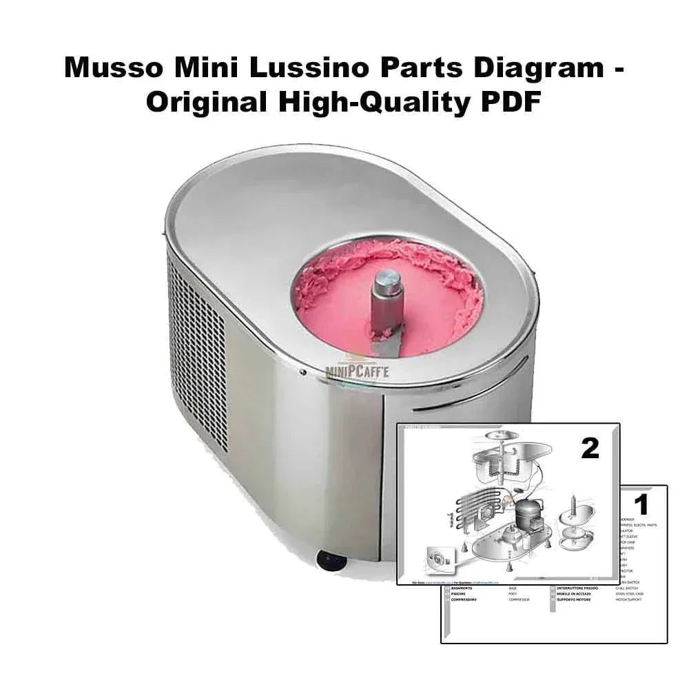 Diagramma parti Musso Mini Lussino - PDF originale di alta qualità
