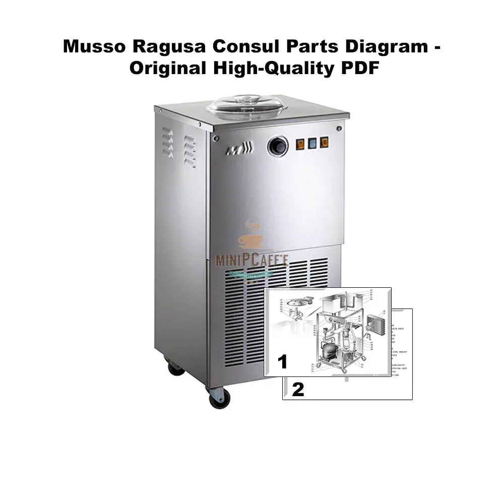 Musso Ragusa Consul Parts Diagram - Original High-Quality PDF - MiniPCaffe.com