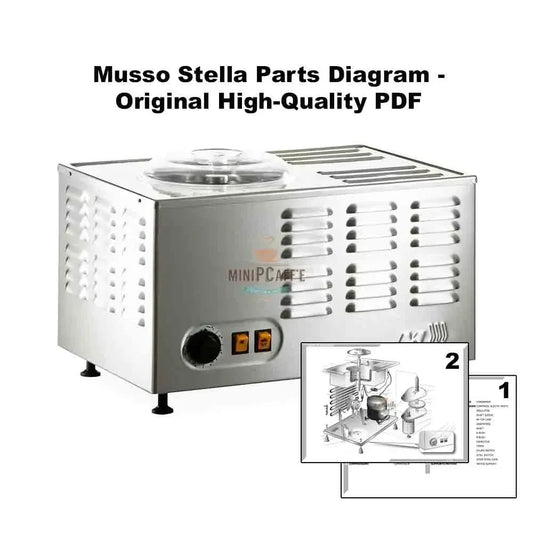 Musso Stella 零件图 - 原版高质量 PDF - MiniPCaffe.com