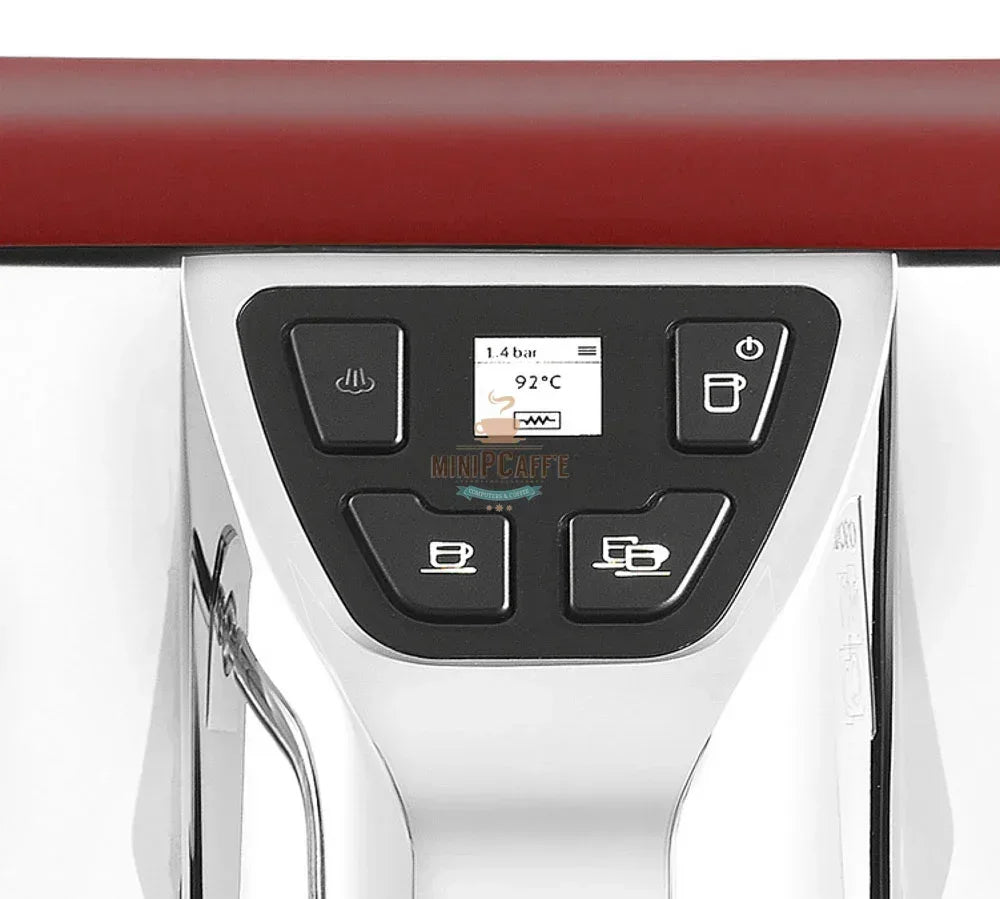 ماكينة إسبريسو Nuova Simonelli OSCAR Mood الحمراء - MiniPCaffe.com