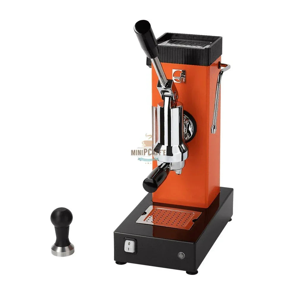 Pontevecchio Export Lever Espresso Machine Orange - MiniPCaffe.com