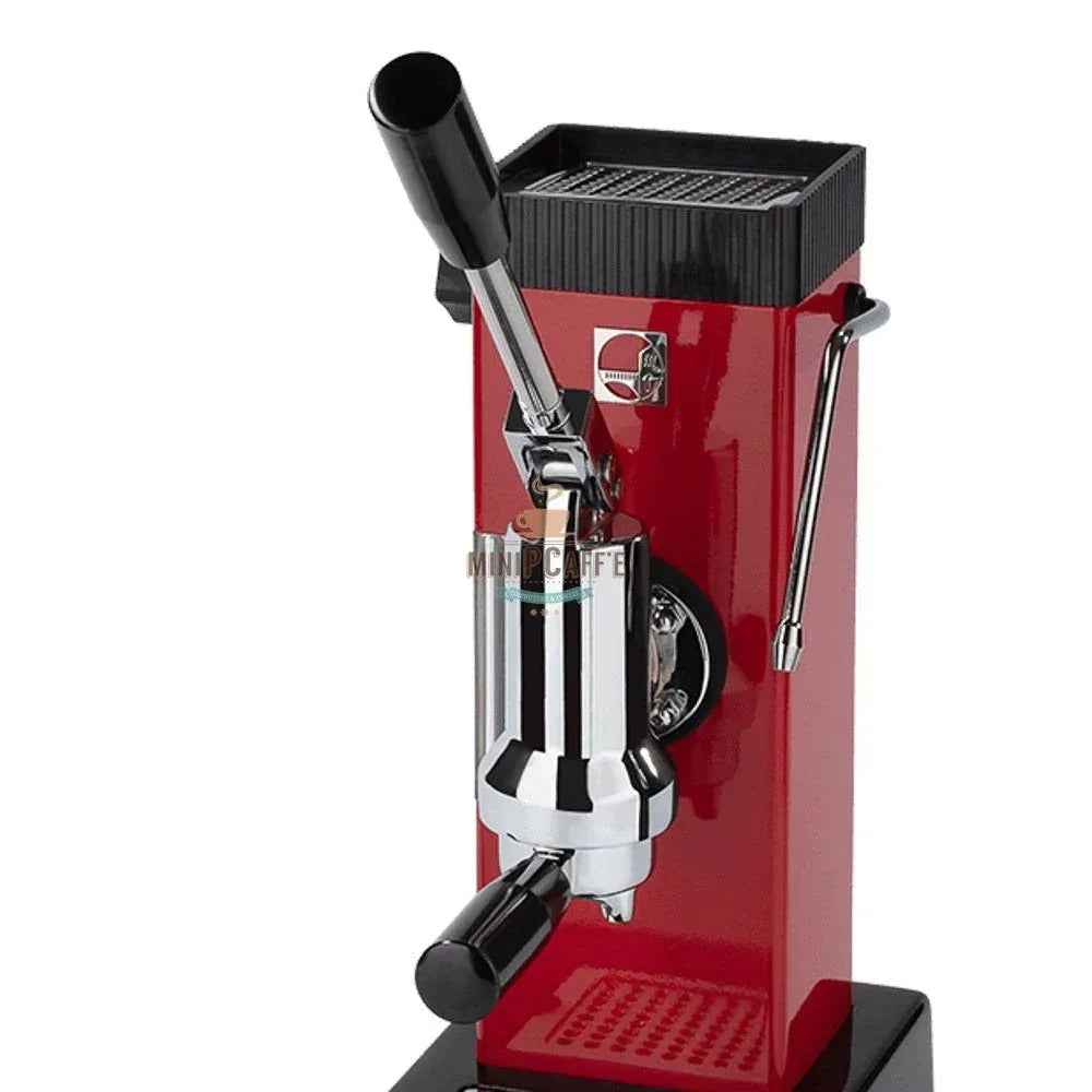 Pontevecchio Export 紅色搭配 Eureka Manuale 磨豆機 - MiniPCaffe.com