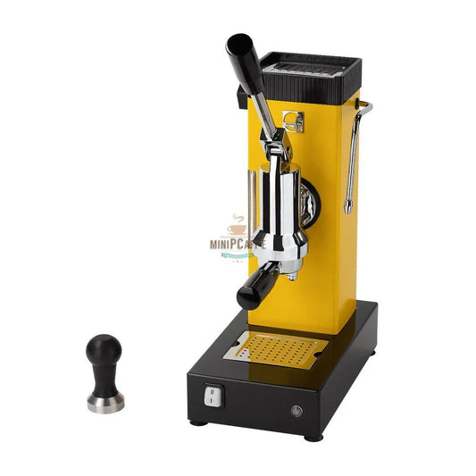 Pontevecchio Export Yellow with Eureka Manuale Grinder - MiniPCaffe.com