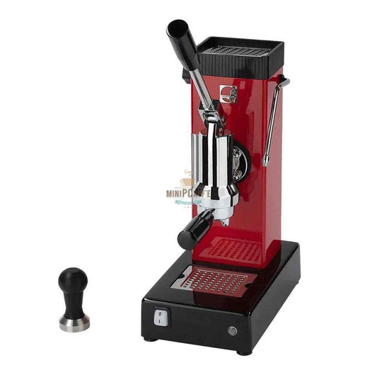 Pontevecchio Export Rouge avec moulin Eureka Manuale - MiniPCaffe.com