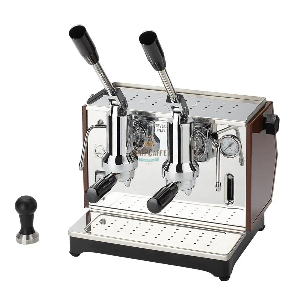 Pontevecchio Lusso 2 Groups Espresso Machine Brown - MiniPCaffe.com