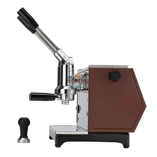 Pontevecchio Lusso 2 Groups Espresso Machine Brown