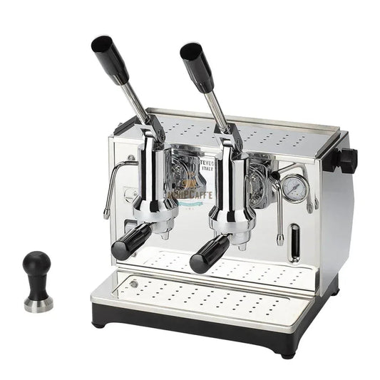 Pontevecchio Lusso 2-gruppers espressomaskine krom - MiniPCaffe.com