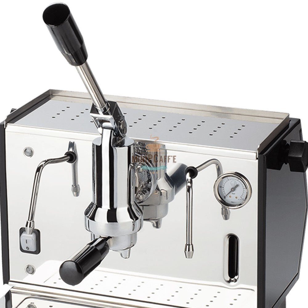Pontevecchio Lusso Lever Espresso Machine Black - MiniPCaffe.com