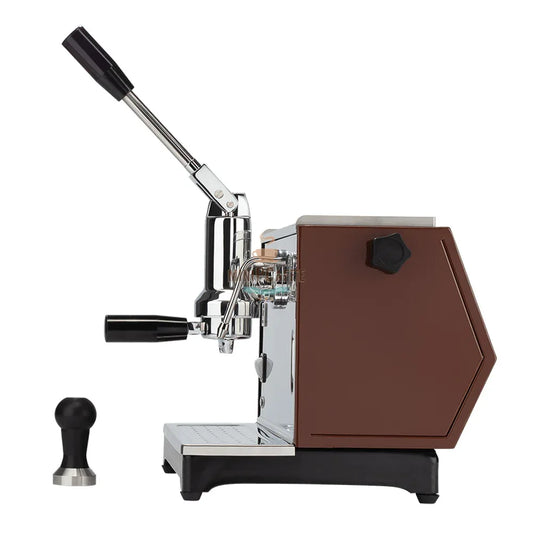 Pontevecchio Lusso Lever Espresso Machine Brown - MiniPCaffe.com