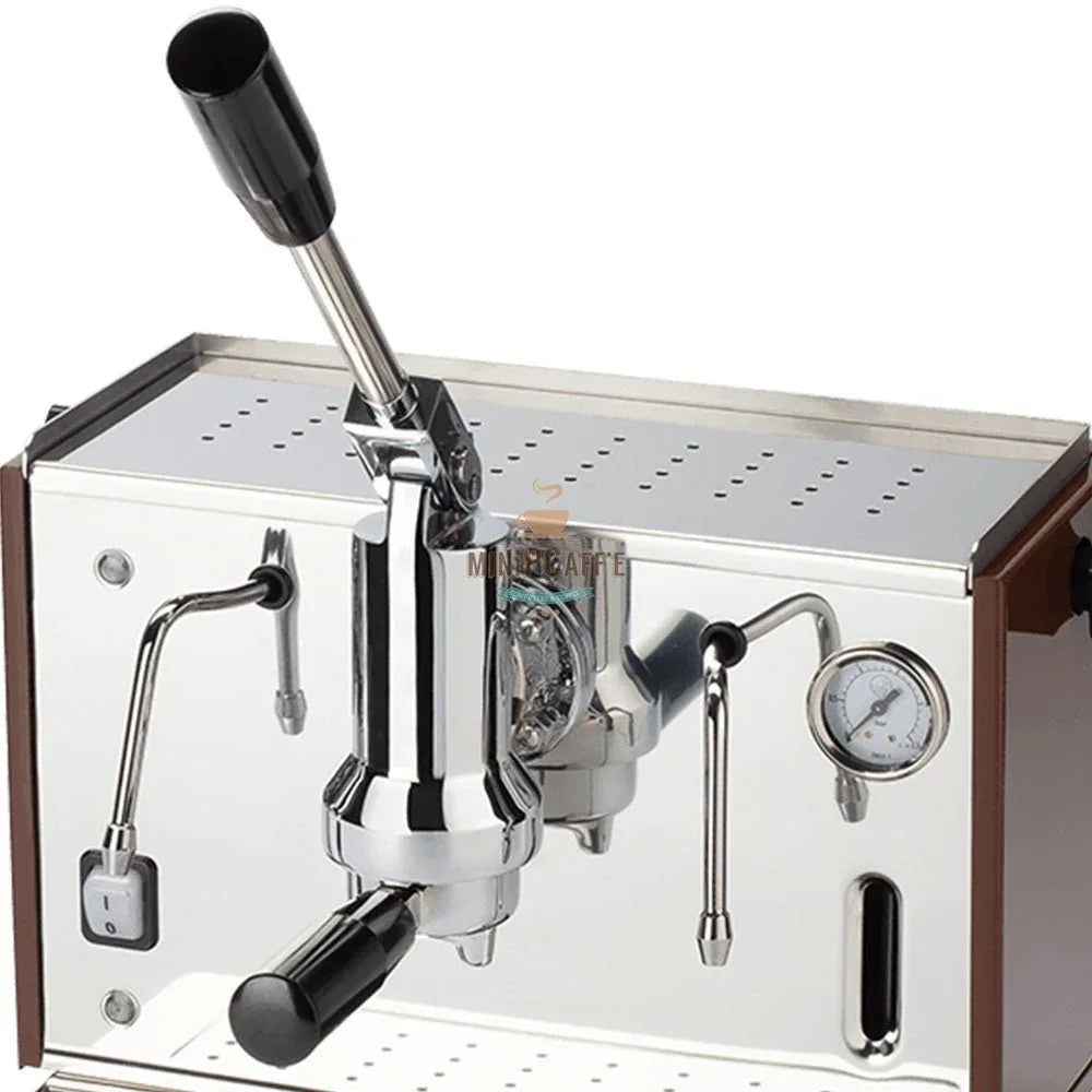 Pontevecchio Lusso Lever Espresso Machine Brown - MiniPCaffe.com