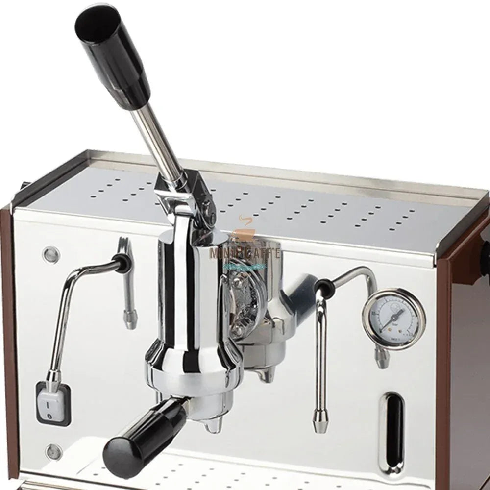 Pontevecchio Lusso Lever Espresso Machine Brown - MiniPCaffe.com