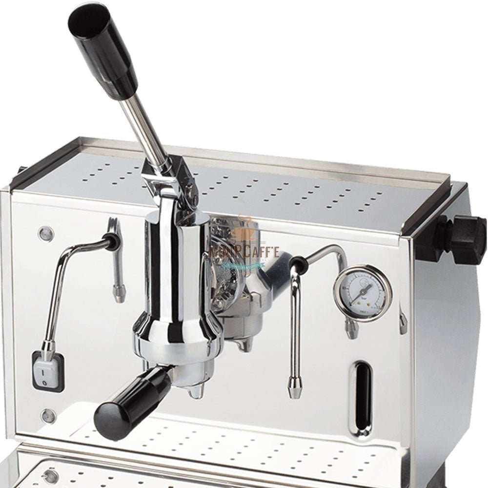 Pontevecchio Lusso Lever Espresso Machine Chrome - MiniPCaffe.com