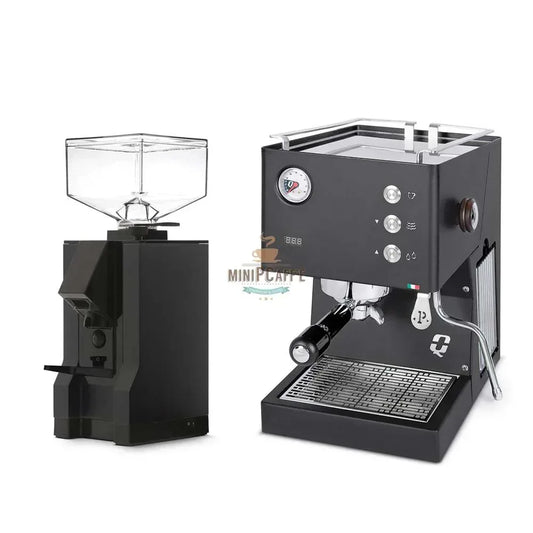 QuickMill Pop Up Espresso Machine with Eureka Manuale Grinder - MiniPCaffe.com