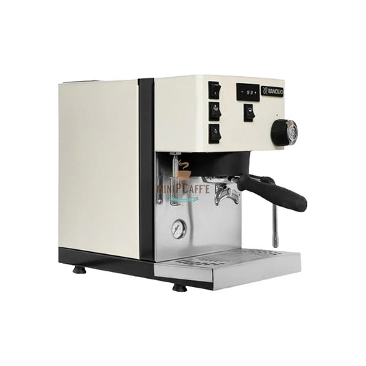 Rancilio Silvia Pro X White Espresso Machine - MiniPCaffe.com