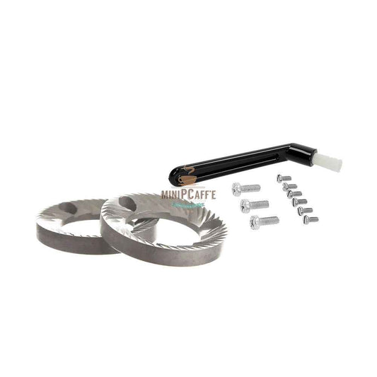 Meules en acier diamant de remplacement pour moulins Eureka Helios - MiniPCaffe.com