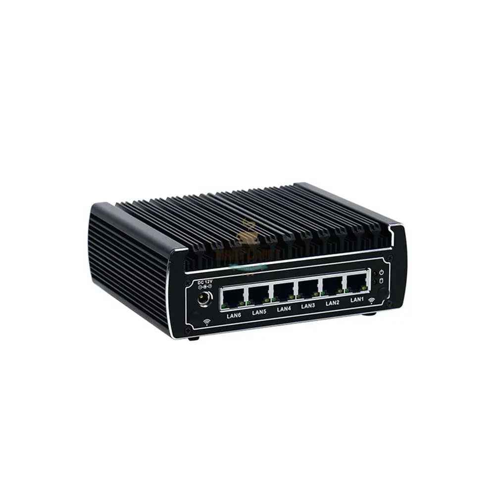 Intel Core i5 7200U 迷你电脑,配备6个LAN端口 - MiniPCaffe.com