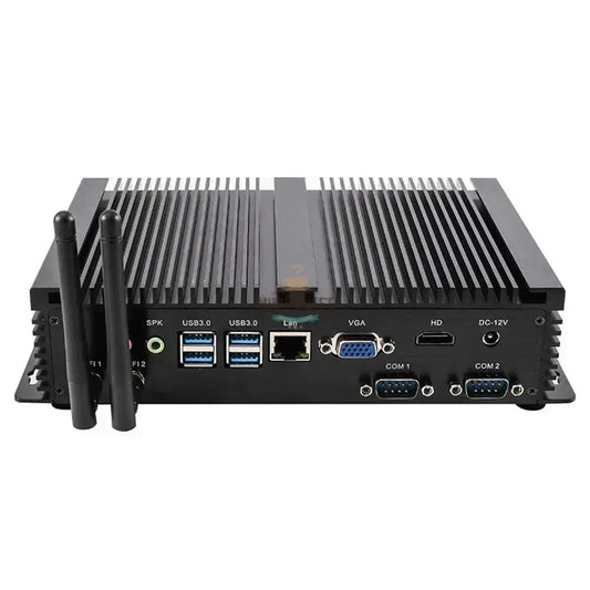 Intel Celeron 2955U Industrial Mini PC with 2 COM Ports MiniPCaffe.com