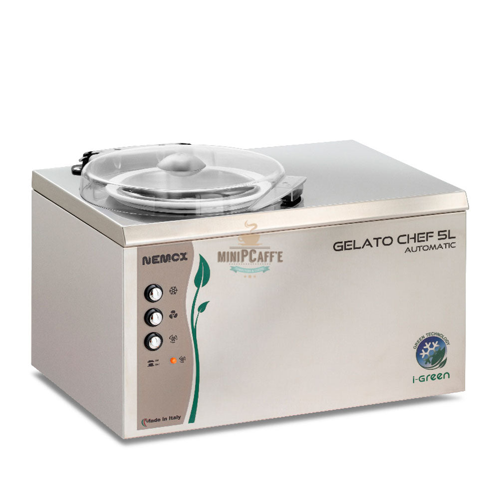 Nemox Gelato Chef 5L Automatic i-Green Ice Cream Machine - MiniPCaffe.com