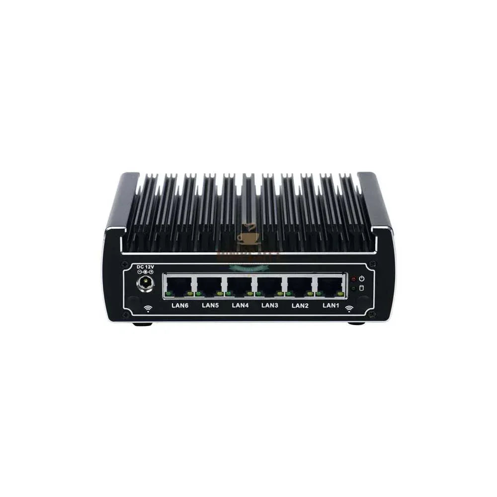 كمبيوتر صغير Intel Core i3 7100U مع 6 منافذ LAN - MiniPCaffe.com