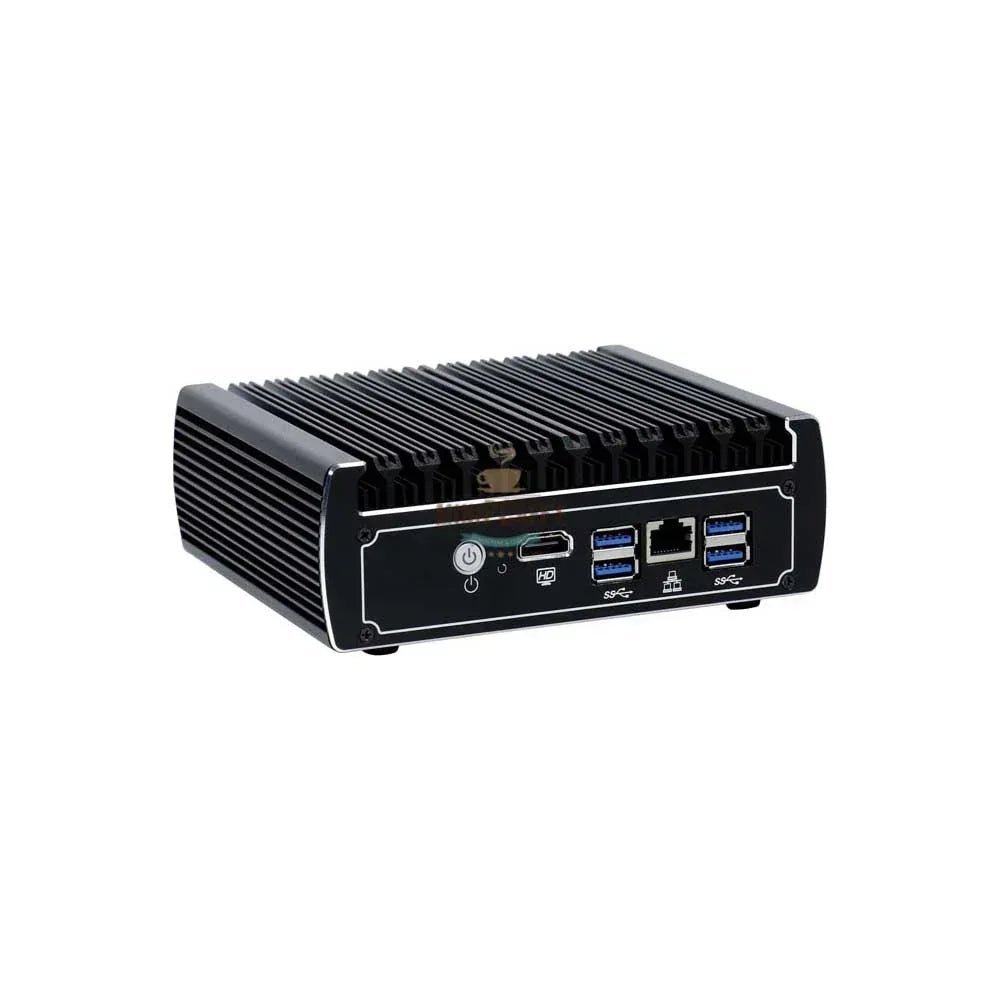 كمبيوتر صغير Intel Core i3 7100U مع 6 منافذ LAN - MiniPCaffe.com