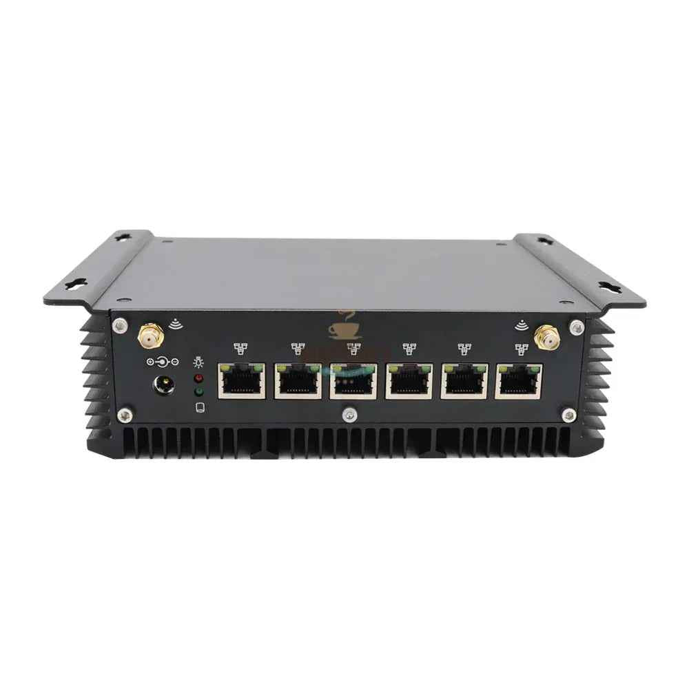 Intel Core i5 7267U Industrial Mini PC dengan 6 Port LAN - MiniPCaffe.com