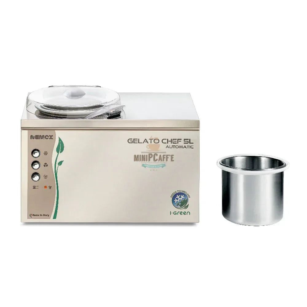Mesin Ais Krim Automatik Nemox Gelato Chef 5L i-Green - MiniPCaffe.com