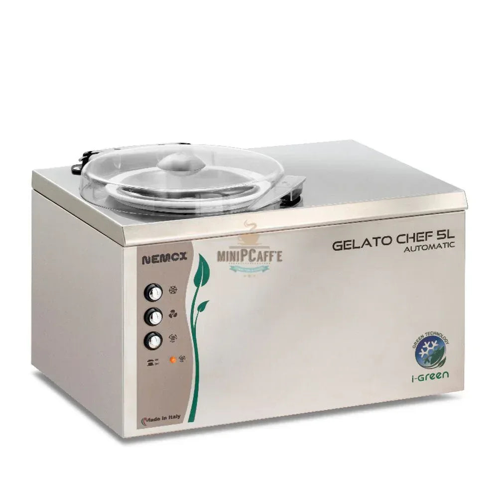 Machine à glace automatique Nemox Gelato Chef 5L i-Green - MiniPCaffe.com