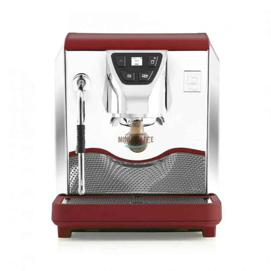 מכונת אספרסו Nuova Simonelli OSCAR Mood אדומה - MiniPCaffe.com