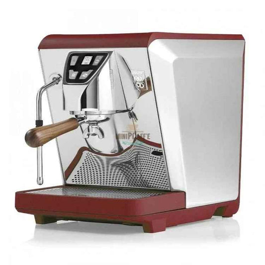 Nuova Simonelli OSCAR Mood Rojo con Molino Rocket Faustino - MiniPCaffe.com