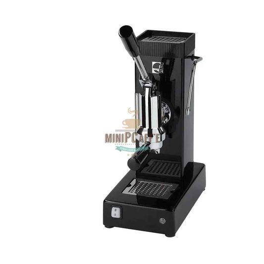 Máquina de Espresso de Palanca Pontevecchio Export Negra - MiniPCaffe.com