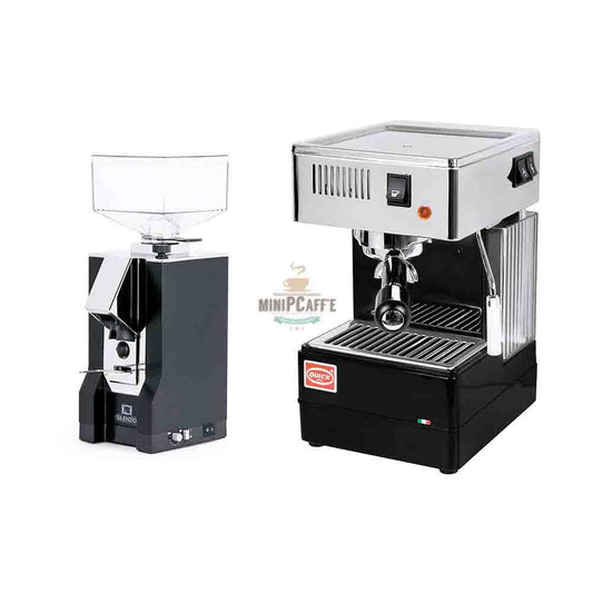 QuickMill 820 and Eureka Silenzio Grinder Combo - MiniPCaffe.com
